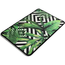 Mijölnir Alfombrilla de Baño 40 x 60 cm de Poliéster Antialérgica Antideslizante